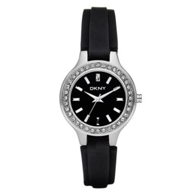 DKNY Ladies' Black Strap Watch - Product number 8863695