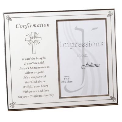 Juliana White Laser Engraved Frame