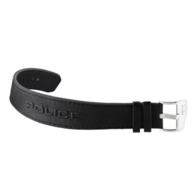 Police Black Leather Strap Bracelet - Product number 8866074