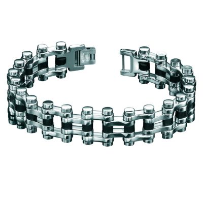 Fred Bennett Stainless Steel and Rubber Bracelet - Product number 8866376