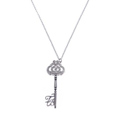 Ted Baker crystal key necklace