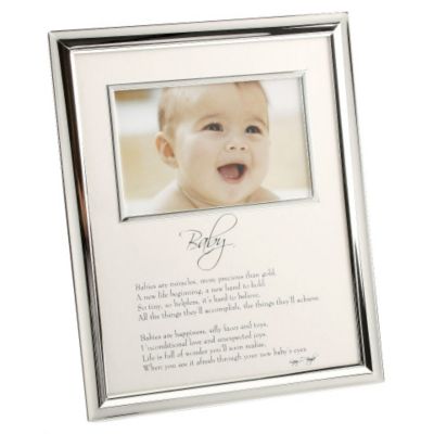 SILVER Plated Anniversary Frame