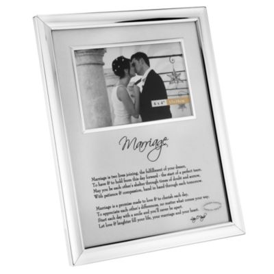 Silver Plated Marriage Frame