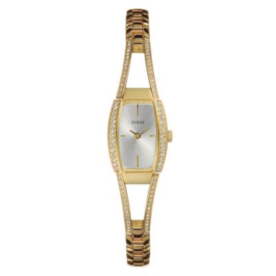 Ladies' Guess Gold Plated Bracelet Watch - Product number 8879249