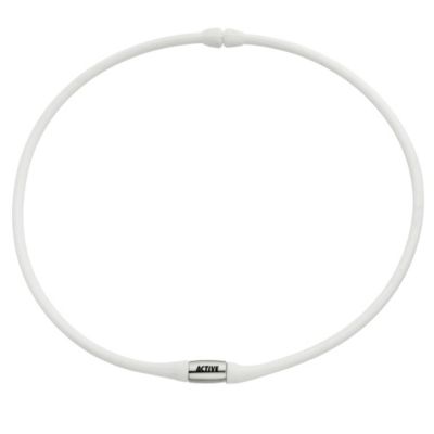 Active White Silicone Necklace