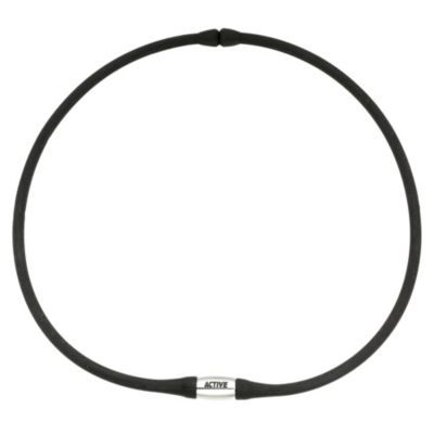 Active Black Silicone Necklace