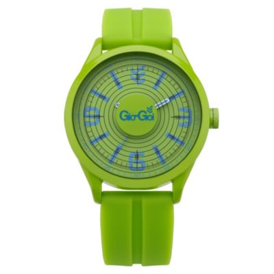 Gio-Goi Green Silicone Sports Watch