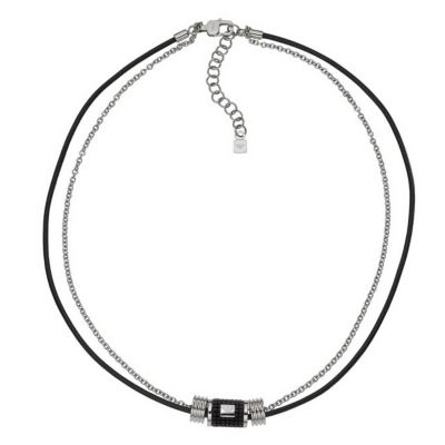 Emporio Armani men's barrel logo necklace - Product number 8888264