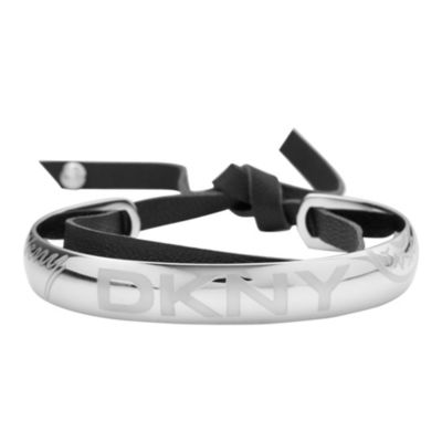 DKNY ladies' stainless steel logo bangle - Product number 8888612