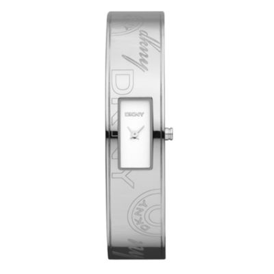 DKNY ladies' stainless steel logo bangle watch - Product number 8891990