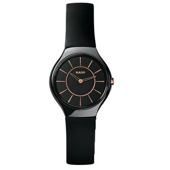 Rado ladies' black strap watch - Product number 8892830