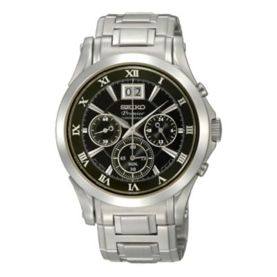 Seiko Premier men's stainless steel bracelet watch - Product number 8895260