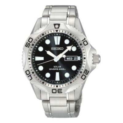 Seiko men's stainless steel divers watch - Product number 8895325