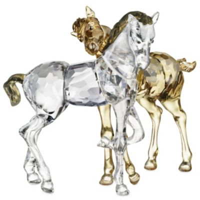 Swarovski - Silver Crystal Foals