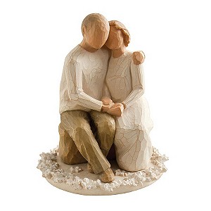 Willow Tree - Anniversary Cake TopperWillow Tree - Anniversary Cake Topper