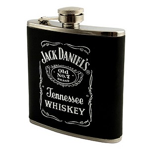 H Samuel Jack Daniels Hip Flask