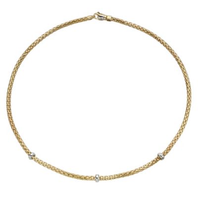 Fope 18ct diamond Rigoletto necklace