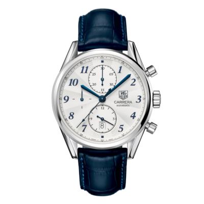 Tag Heuer Carrera blue strap chronograph - Product number 8908389