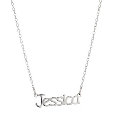 Little Princess Childrens Sterling Silver Jessica Name