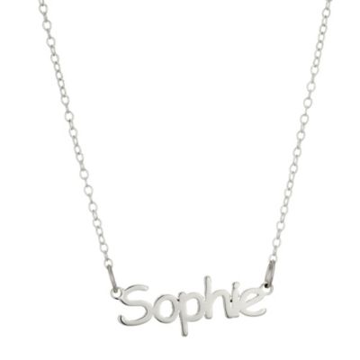 Little Princess Childrens Sterling Silver Sophie Name