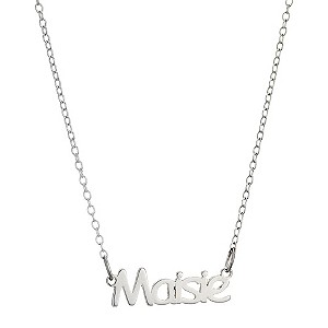 Little Princess Childrens Sterling Silver Maisie Name