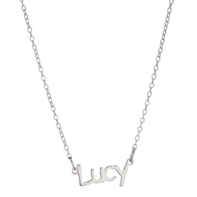 H Samuel Childrens Sterling Silver Lucy Necklet