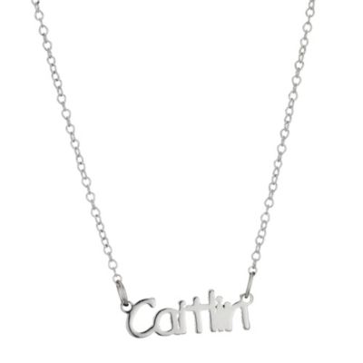 Little Princess Childrens Sterling Silver Caitlin Name