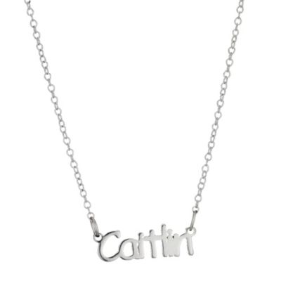 Little Princess Childrens Sterling Silver Caitlin necklet