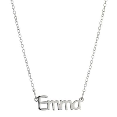 Little Princess Childrens Sterling Silver Emma Necklet