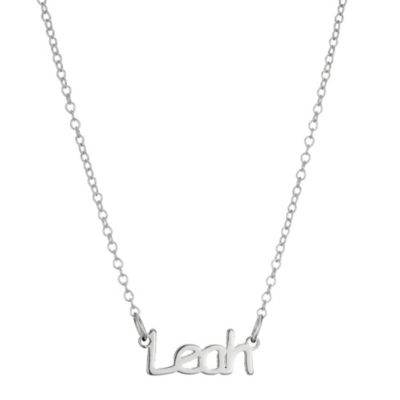 H Samuel Childrens Sterling Silver Leah Necklet