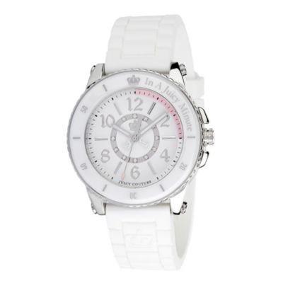 Juicy Couture Pedigree white ceramic bracelet watch - Product number 8924805