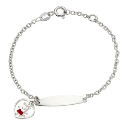 Peppa Pig Childrens Sterling Silver Peppa Pig