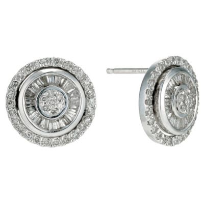 Diamond Round Cluster Earrings - Product number 8930910
