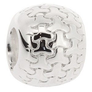 Truth Sterling Silver Weave Bead