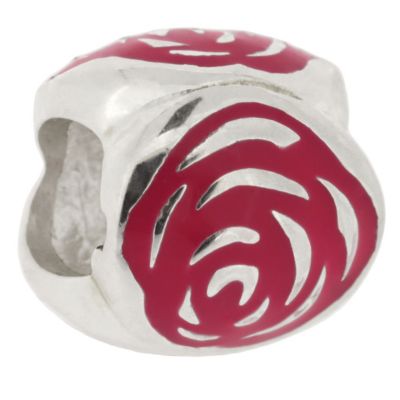 Truth Sterling Silver Rose Bead - Product number 8940169