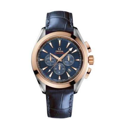 Omega Seamaster Olympic blue chronograph watch - Product number 8948194