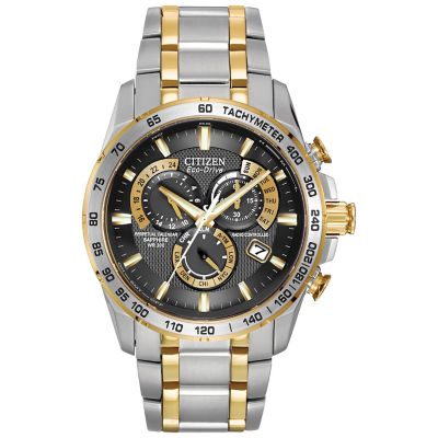 Citizen Eco-Drive two colour bracelet chronograph - Product number 8948496