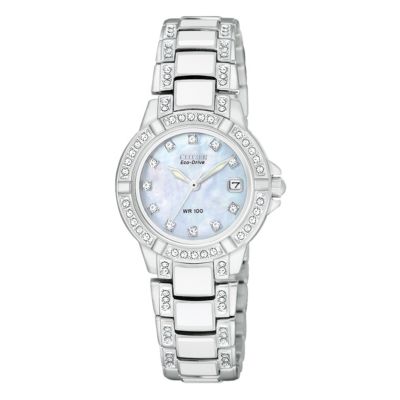 Citizen Eco-Drive white ceramic 