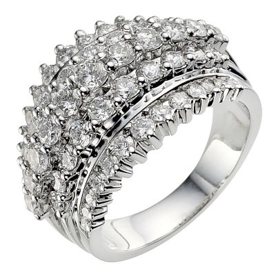 Sattva 18ct White Gold 2.4 Carat Diamond Ring