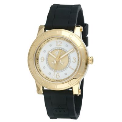 Juicy Couture HRH ladies' black strap watch - Product number 8954615