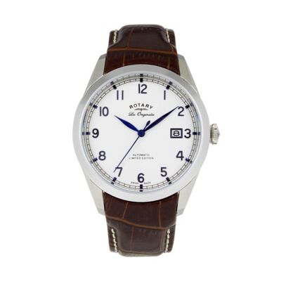 Rotary men's brown strap watch - Product number 8955425