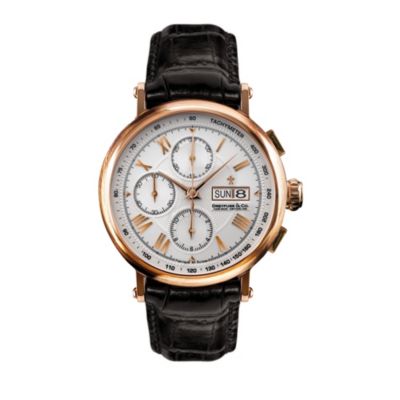 Dreyfuss & Co men's black strap chronograph - Product number 8955794