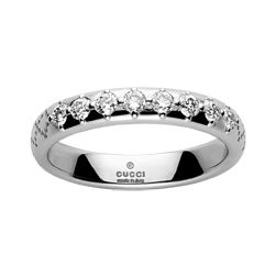 Gucci diamantissa 3mm ring