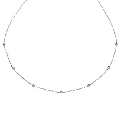 Silver & Diamond Rope Chain - Product number 8956707