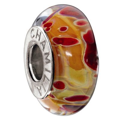 Chamilia Sterling Silver Cored Sienna Felice Bead