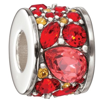 Chamilia sterling silver Mosaic Chianti Swarovski bead - Product number 8973083