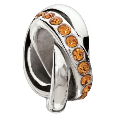Chamilia sterling silver Regale Umber Swarovski bead - Product number 8973091