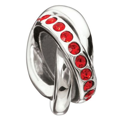 Chamilia sterling silver Regale Chianti Swarovski bead - Product number 8973180
