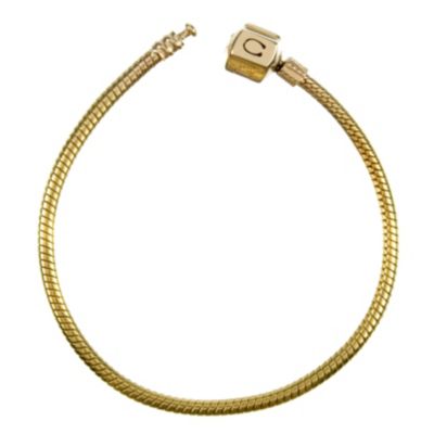 Chamilia 14ct yellow gold 18cm snap bracelet - Product number 8978425