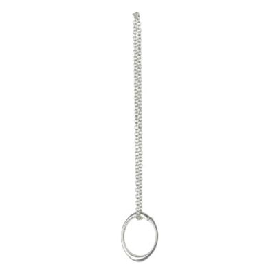 Chamilia silver necklace oval link